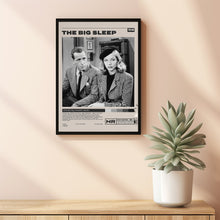 The Big Sleep, Howard Hawks, Minimalist Movie Poster, Vintage Retro Art