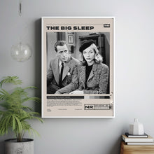 The Big Sleep, Howard Hawks, Minimalist Movie Poster, Vintage Retro Art