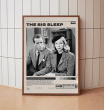 The Big Sleep, Howard Hawks, Minimalist Movie Poster, Vintage Retro Art