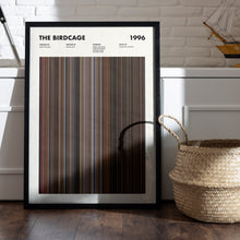 The Birdcage Movie Barcode Print, The Birdcage Print, The Birdcage Poster, The Birdcage Wall Art, The Birdcage Art Print, Movie Buff Gift 1631661537