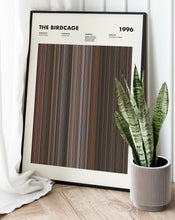 The Birdcage Movie Barcode Print, The Birdcage Print, The Birdcage Poster, The Birdcage Wall Art, The Birdcage Art Print, Movie Buff Gift 1631661537