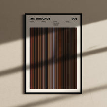 The Birdcage Movie Barcode Print, The Birdcage Print, The Birdcage Poster, The Birdcage Wall Art, The Birdcage Art Print, Movie Buff Gift 1631661537