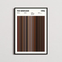 The Birdcage Movie Barcode Print, The Birdcage Print, The Birdcage Poster, The Birdcage Wall Art, The Birdcage Art Print, Movie Buff Gift 1631661537