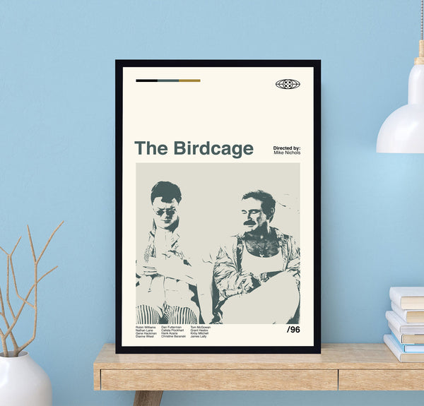 The Birdcage Poster, The Birdcage Movie Poster, Mike Nichols, Vintage Poster, Minimalist Movie Poster, Vintage Print, Custom Poster 1709782301