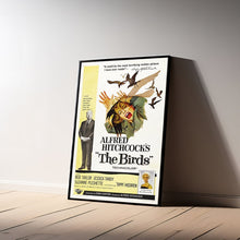 The Birds, Movie Poster, Art Poster, Wall Art Prints, Canvas Material Gift, Home Decor, Keepsake, Live Room Wall Art 1692976317
