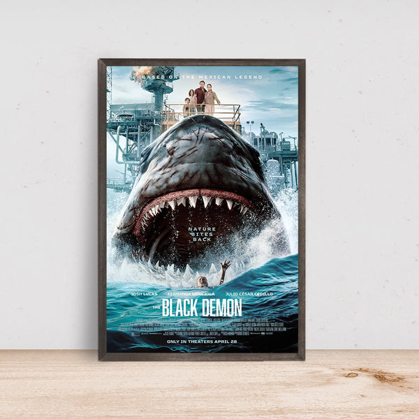 The Black Demon Movie Poster Canvas Wall Art Family Decor, Home Decor,Frame Option 1522310732