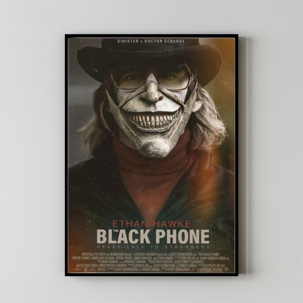 The Black Phone Alternative Film Movie Print Wall Art Poster