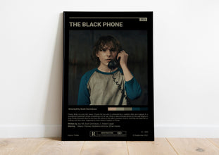 The Black Phone Movie Poster  Minimalist Movie Poster  Custom Movie Print  Wall Art Print  Scott Derrickson Movies  Home decor 1598469758 - Copy