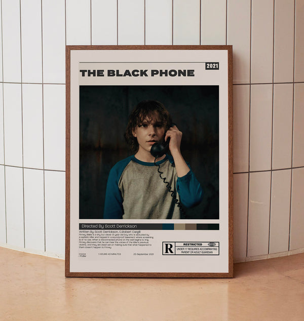 The Black Phone, Scott Derrickson, Minimalist Movie Poster