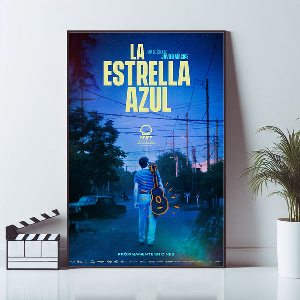 The Blue Star Movie Poster, Wall Art Prints, Art Poster, Canvas Material Gift, Keepsake, Home Decor, Live Room Wall Art 1685462847