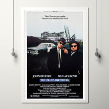 The Blues Brothers Movie Poster, Room Decor, Home Decor, Art Poster for Gift