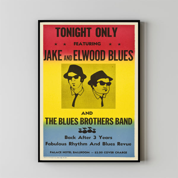 The Blues Brothers Movie Poster, Room Decor, Home Decor, Art Poster for Gift 3
