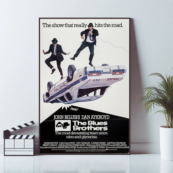 The Blues Brothers, Movie Poster, Wall Art Prints, Canvas Material Gift, Keepsake, Home Decor, Live Room Wall Art 1606087209