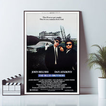 The Blues Brothers, Movie Poster, Wall Art Prints, Canvas Material Gift, Keepsake, Home Decor, Live Room Wall Art 1591721756