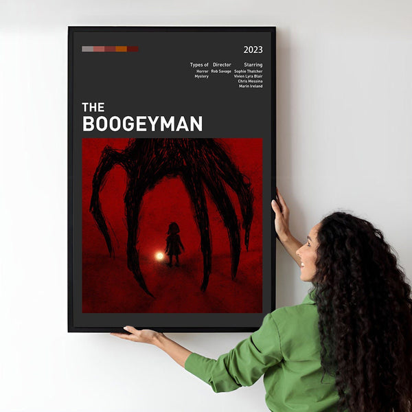 The Boogeyman Movie Poster  Minimalist  Midcentury Poster  Wall Art Print  Retro Movie Poster 1734355146 - Copy