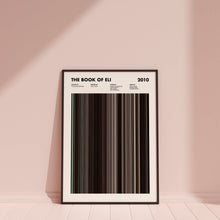 The Book Of Eli Movie Barcode Print, The Book Of Eli Print, The Book Of Eli Poster, The Book Of Eli Wall Art 1627713034