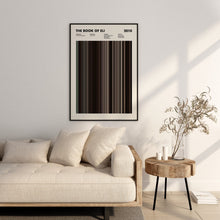 The Book Of Eli Movie Barcode Print, The Book Of Eli Print, The Book Of Eli Poster, The Book Of Eli Wall Art 1627713034