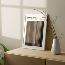 The Book Of Eli Movie Barcode Print, The Book Of Eli Print, The Book Of Eli Poster, The Book Of Eli Wall Art 1627713034