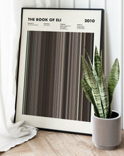 The Book Of Eli Movie Barcode Print, The Book Of Eli Print, The Book Of Eli Poster, The Book Of Eli Wall Art 1627713034