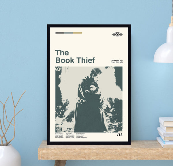 The Book Thief Poster, Brian Percival, Vintage Poster, Minimalist Movie Poster, Vintage Print, Custom Poster, Home Decor, Dad Gifts 1709783191