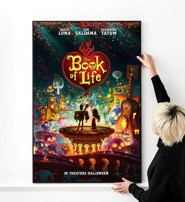 The Book of Life Animation Movie Poster High Quality Print Photo Wall Art Canvas Cloth Multi size 1622752068