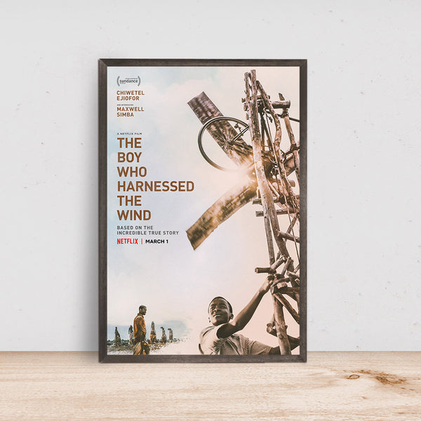 The Boy Who Harnessed the Wind Movie Poster, Room Decor, Home Decor, Art Poster for Gift 1587038279