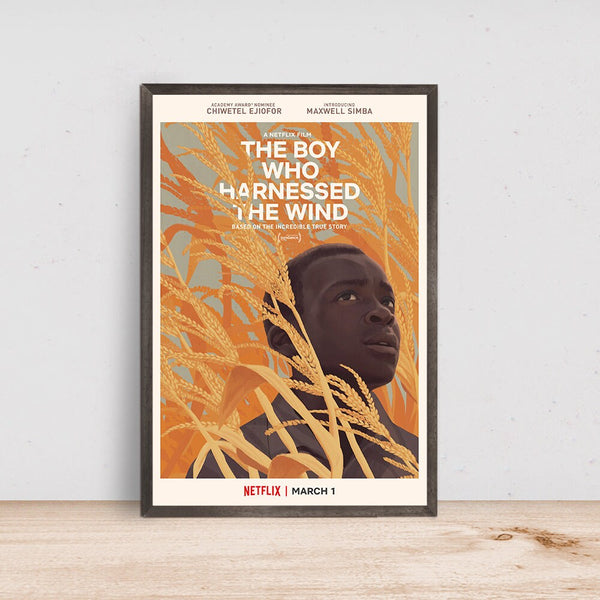 The Boy Who Harnessed the Wind Movie Poster, Room Decor, Home Decor, Art Poster for Gift 1593490714