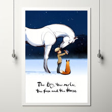 The Boy, the Mole, the Fox and the Horse (2022) Poster Art Print Movie Posters Gift for Movie lovers