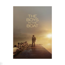 The Boys in the Boat (2023) Movie Poster Print, Canvas Wall Art,  Home Decor, Movie Art, Personalized gift, Movie Print, Art Print 1570546249