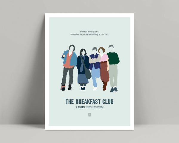 The Breakfast Club - Minimalist Poster, John Hughes Print, Minimalist Print, Emilio Estevez, Sixteen Candles, Ferris Bueller, Home Alone 621547725