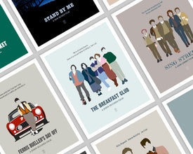 The Breakfast Club - Minimalist Poster, John Hughes Print, Minimalist Print, Emilio Estevez, Sixteen Candles, Ferris Bueller, Home Alone 621547725
