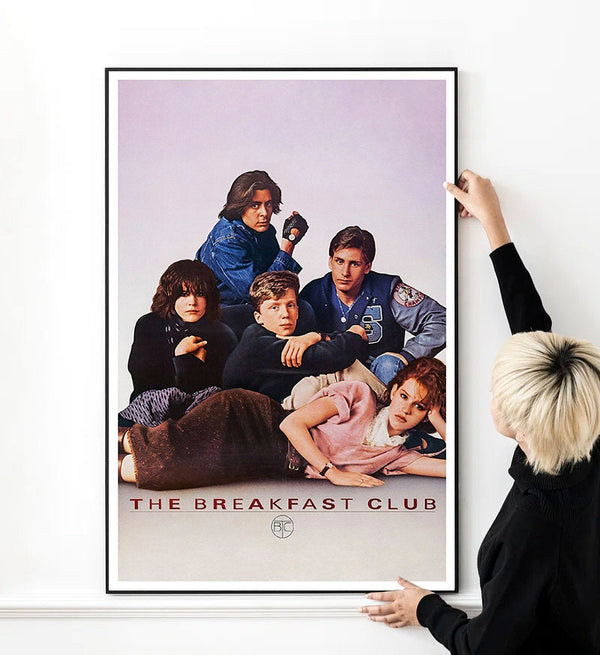 The Breakfast Club Movie Poster High Quality Print Photo Wall Art Canvas Cloth Poster 1551997809