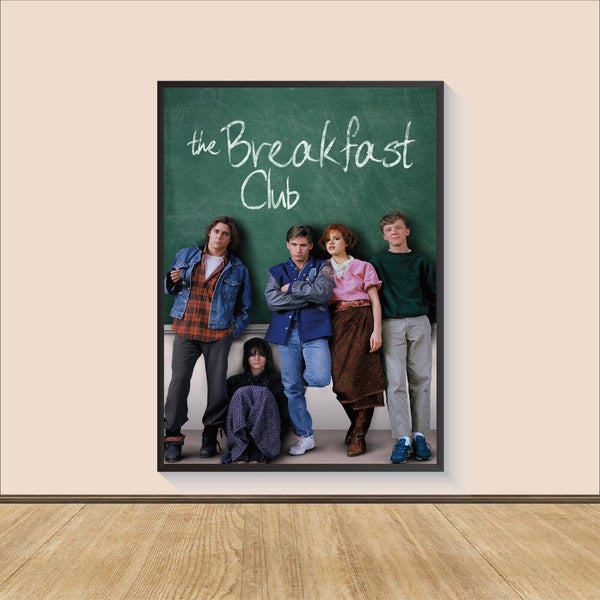 The Breakfast Club Movie Poster Print, Canvas Wall Art, Room Decor, Movie Art, Gifts for HimHer, Movie Print, Art Print 1557341466