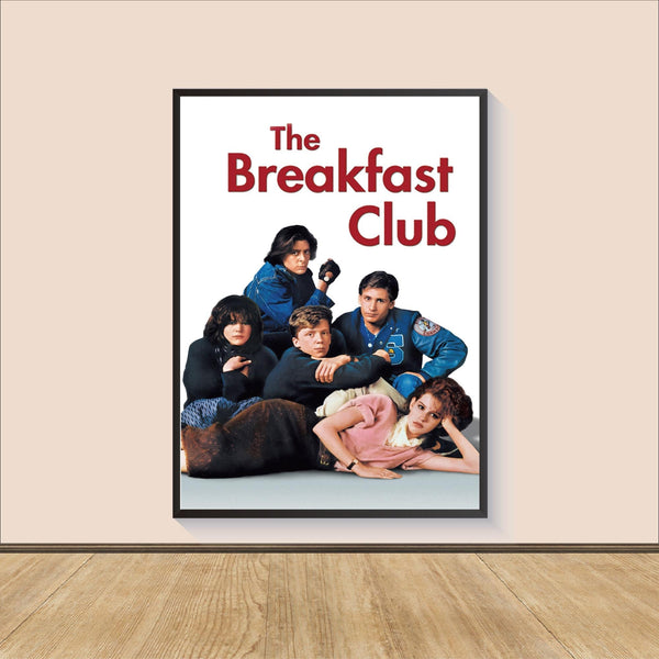 The Breakfast Club Movie Poster Print, Canvas Wall Art, Room Decor, Movie Art, Gifts for HimHer, Wall Art Print, Art Poster For Gift 1571530185