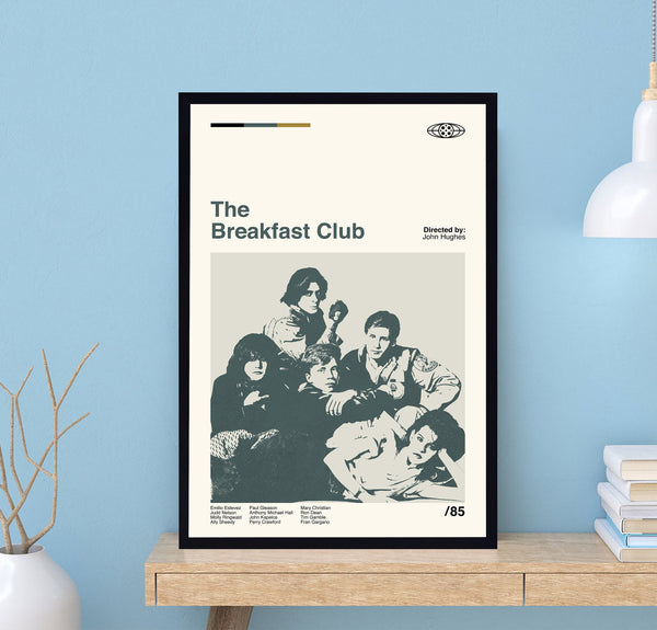 The Breakfast Club Poster, John Hughes, Retro Movie Poster, Minimalist Art, Vintage Poster, Movie Poster, Minimalist Poster, Dad gifts 1709784027