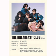 The Breakfast Club (1985) Movie Poster Canvas Poster Minimalist Poster Art Print Gifts for Lover Mural Painting Home Decoration 1800072806