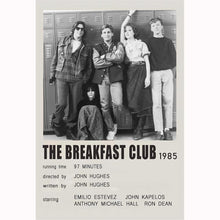 The Breakfast Club (1985) Movie Poster Canvas Poster Minimalist Poster Art Print Gifts for Lover Mural Painting Home Decoration 1800072806