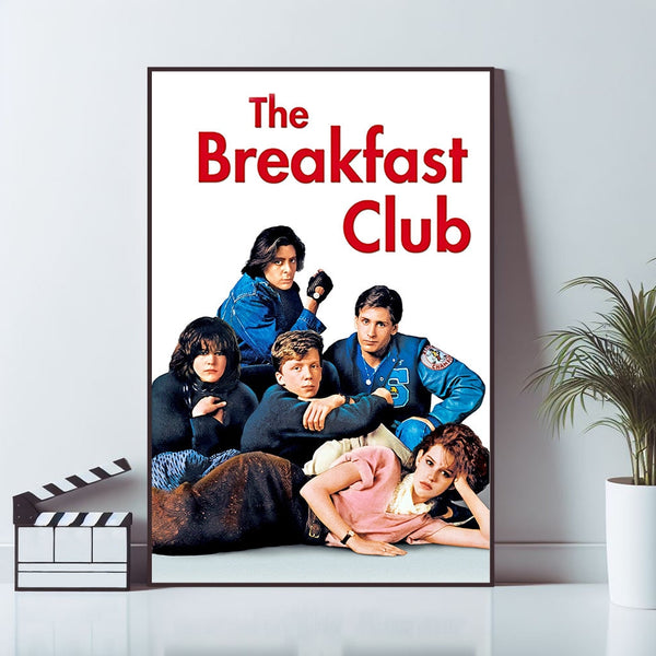 The Breakfast Club  Movie Poster, Wall Art Prints, Art Poster, Canvas Material Gift, Keepsake, Home Decor, Live Room Wall Art 1666465876