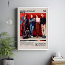 The Breakfast Club, John Hughes, Minimalist Movie Poster, A3 poster