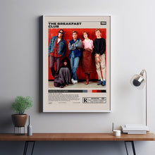 The Breakfast Club, John Hughes, Minimalist Movie Poster, A3 poster