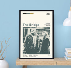 The Bridge Poster, The Bridge Print, The Bridge Movie, Vintage Poster, Minimalist Movie Poster, Vintage Print, Custom Poster 1709785867