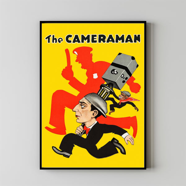 The Cameraman Movie Poster,Film Fan Collectibles,Vintage Movie Poster,Home Decor,Wall Art,Poster Gifts