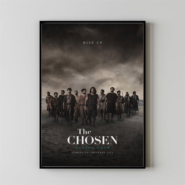 The Chosen Season 4 Poster 2024 FilmRoom Decor Wall ArtPoster GiftCanvas prints 2