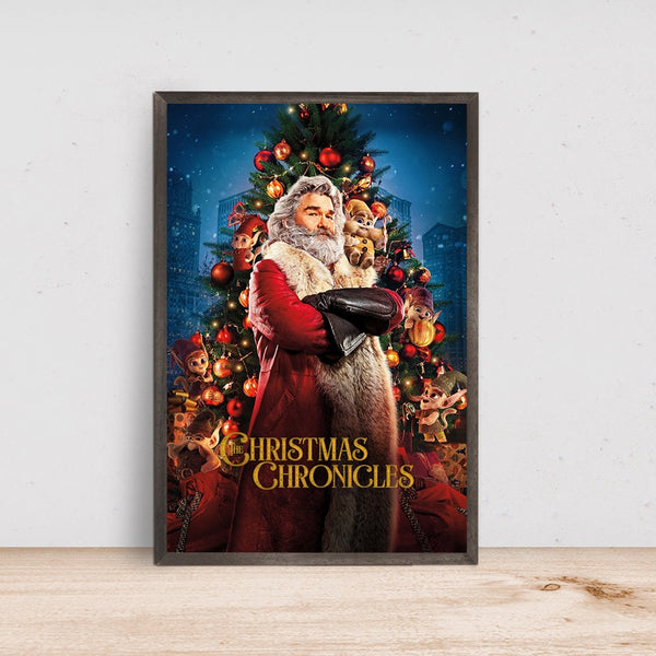 The Christmas Chronicles Movie Poster - Room Decor Wall Art - Canvas Fabric Print - Poster Gift 1613695239