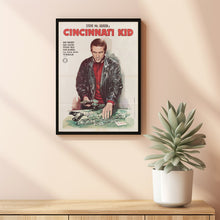 The Cincinnati Kid Movie Poster Print, Canvas Wall Art, Room Decor, Movie Art