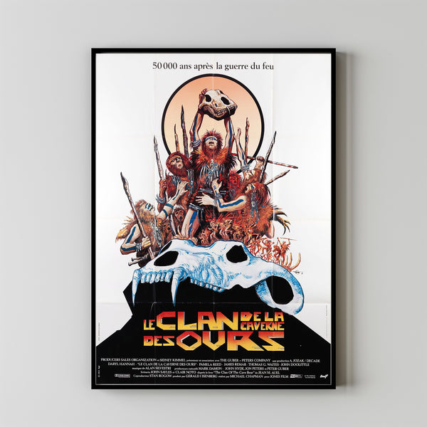 The Clan Of The Cave Bear Movie Poster Print, Canvas Wall Art, Room Decor, Movie Art