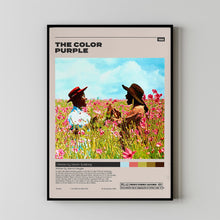 The Color Purple Poster, Steven Spielberg, Minimalist Movie Poster