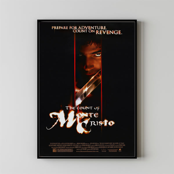 The Count of Monte Cristo Movie Poster, Room Decor, Home Decor, Art Poster for Gift