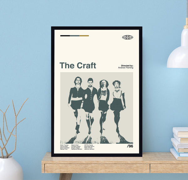 The Craft Poster, The Craft Movie, Andrew Fleming, Retro Movie Poster, Minimalist Art, Vintage Poster, Movie Poster, Movie Art, Gifts Men 1709788165