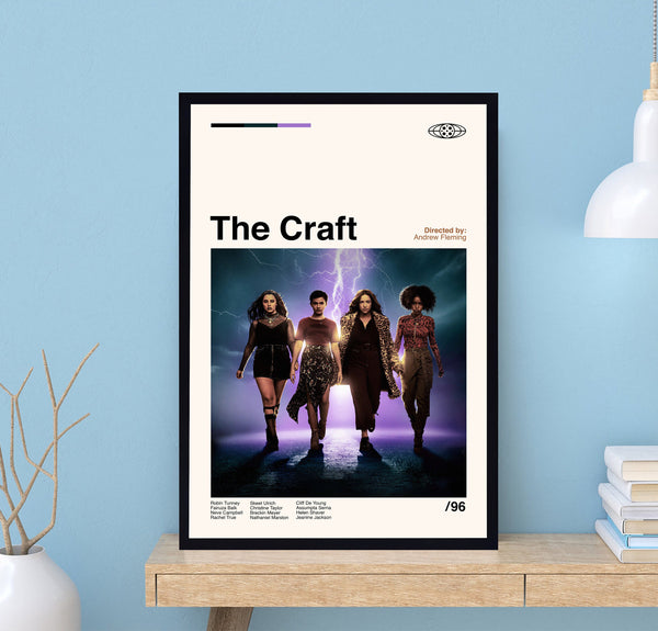 The Craft Poster, The Craft Print, Andrew Fleming, Retro Movie Poster, Minimalist Art, Vintage Poster, Modern Art, Wall Decor, Home Decor 1736445791